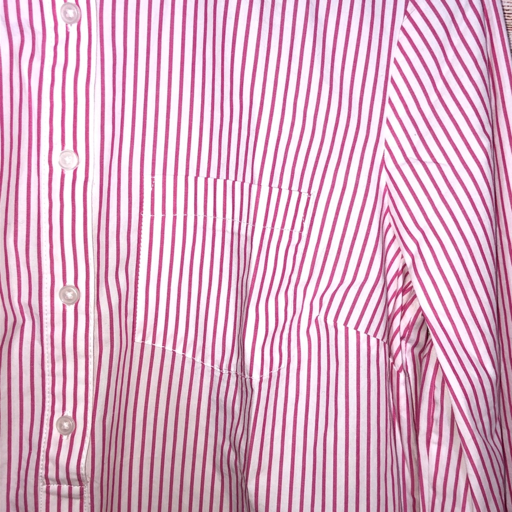 Tommy Hilfiger Striped Long Sleeves Blouse Shirt - Picture 3 of 6